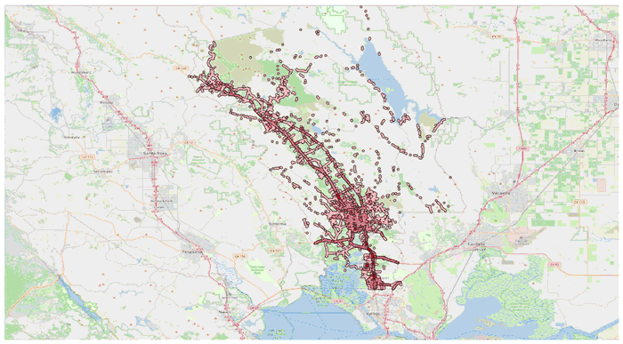 Road Safety Scan Data Map gif